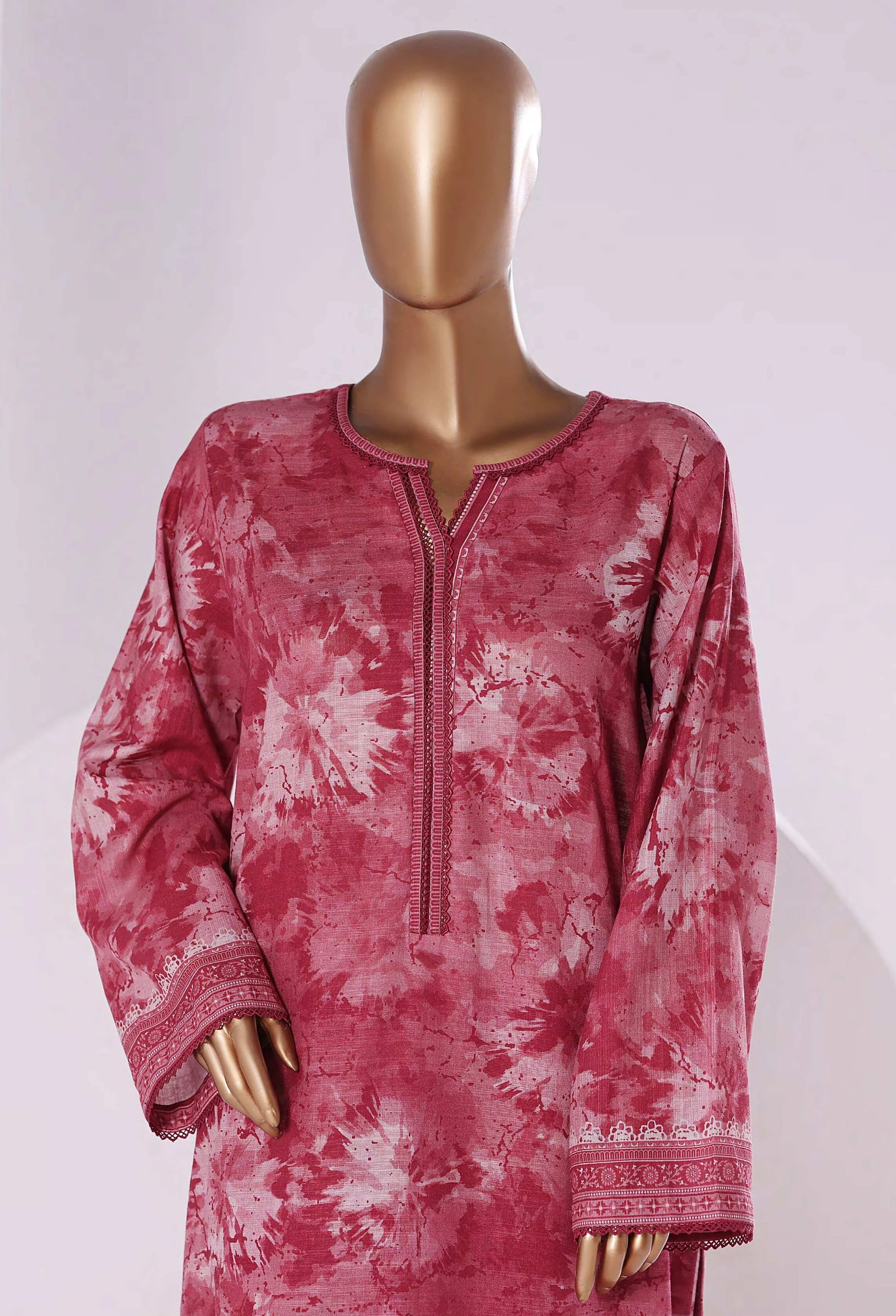 Pink Suit Close up shot