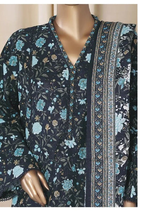 Floral patterned dress on a mannequin with close-up details against a neutral background.