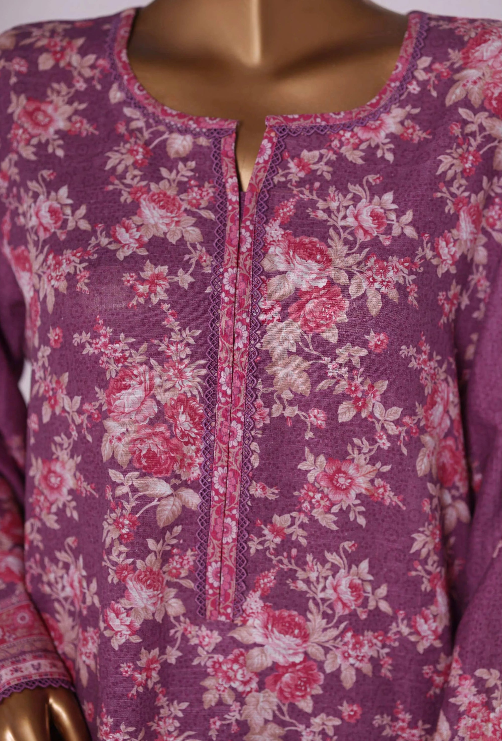 Baby Pink Suit Close-up