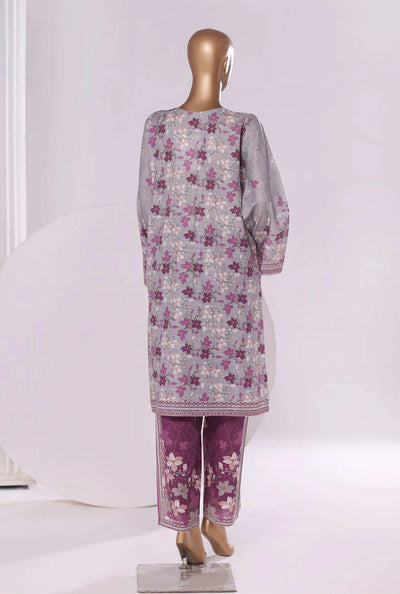 Floral patterned outfit on a mannequin against a white background
