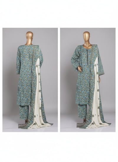 Traditional outfit on a mannequin with a decorative chair in the background