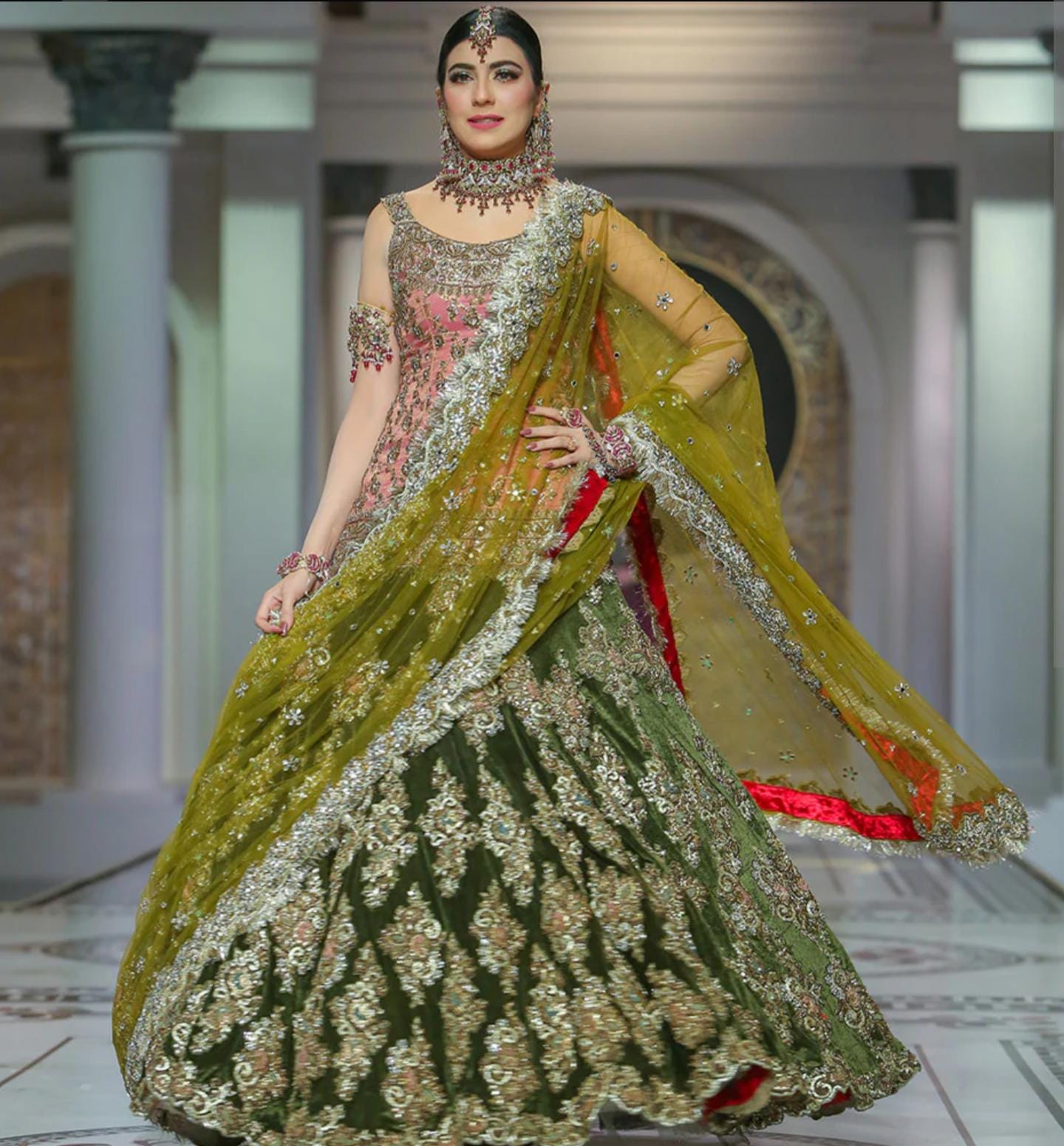 Bridal Mehandi Dress